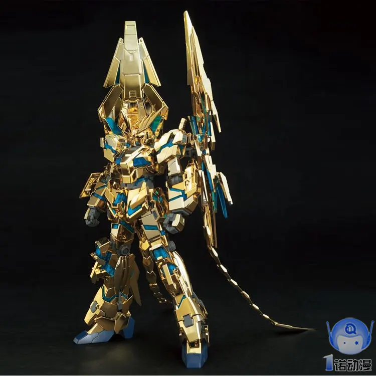 Оригинальная модель Bandai 55342 HGUC 216 1/144 Единорог № 3 машина Феникс НТ покрытие ПВХ фигурка Детские куклы игрушки