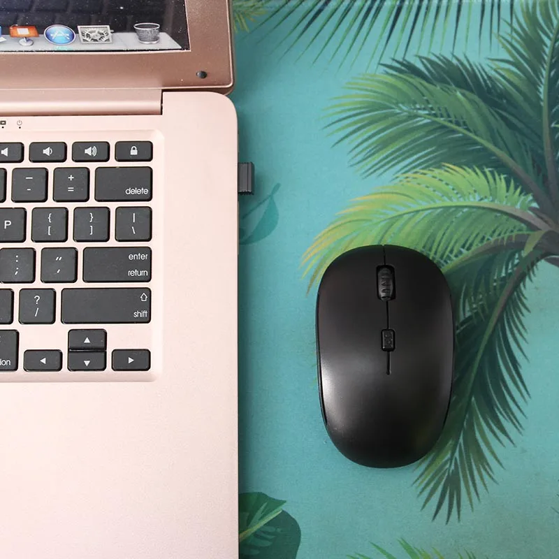

2.4GHZ Wireless Mouse Cordless Optical Scroll Mouse with USB Receiver for PC Laptop GT66
