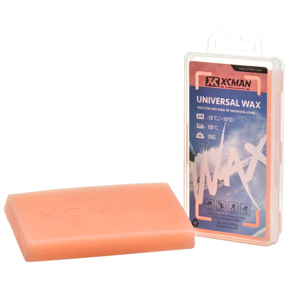 XCMAN, esquí, Snowboard, completa la depilación con cera y ajuste Kit de almacenamiento de bolsa para viajar y de almacenamiento de herramientas bolsa con cremallera con cera de hierro - 6