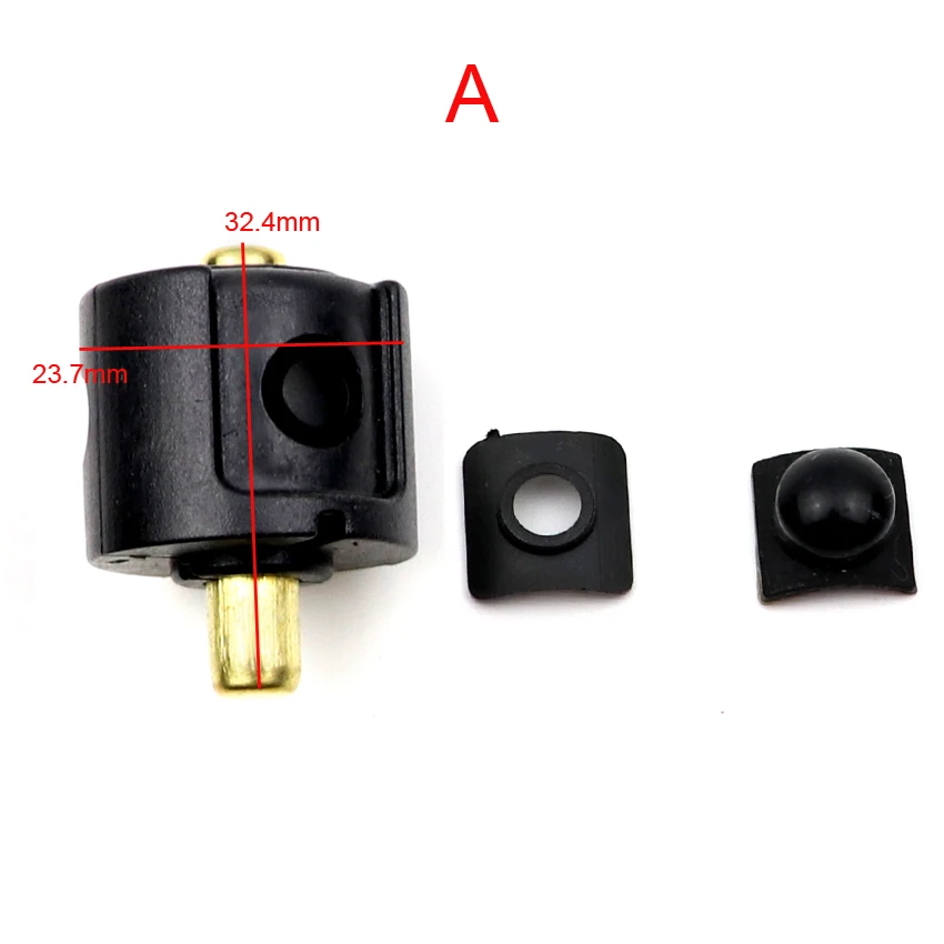 1 Piece Flashlight Modding Tail Middle side click clicky switch