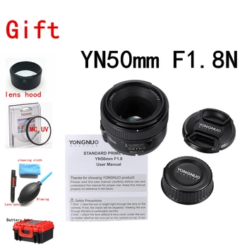 

YONGNUO YN50mm F1.8 Large Aperture Auto Focus Lens for Nikon D800 D300 D700 D3200 D3300 D5100 D5200 D5300 DSLR Camera Lens