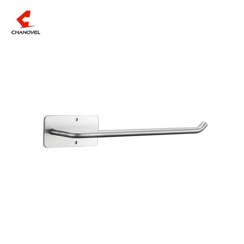 

CHANOVEL SUS 304 Stainless Steel Toilet Paper Holder Polish Bathroom Toilet Holder For Roll Paper Square Bathroom Accessories
