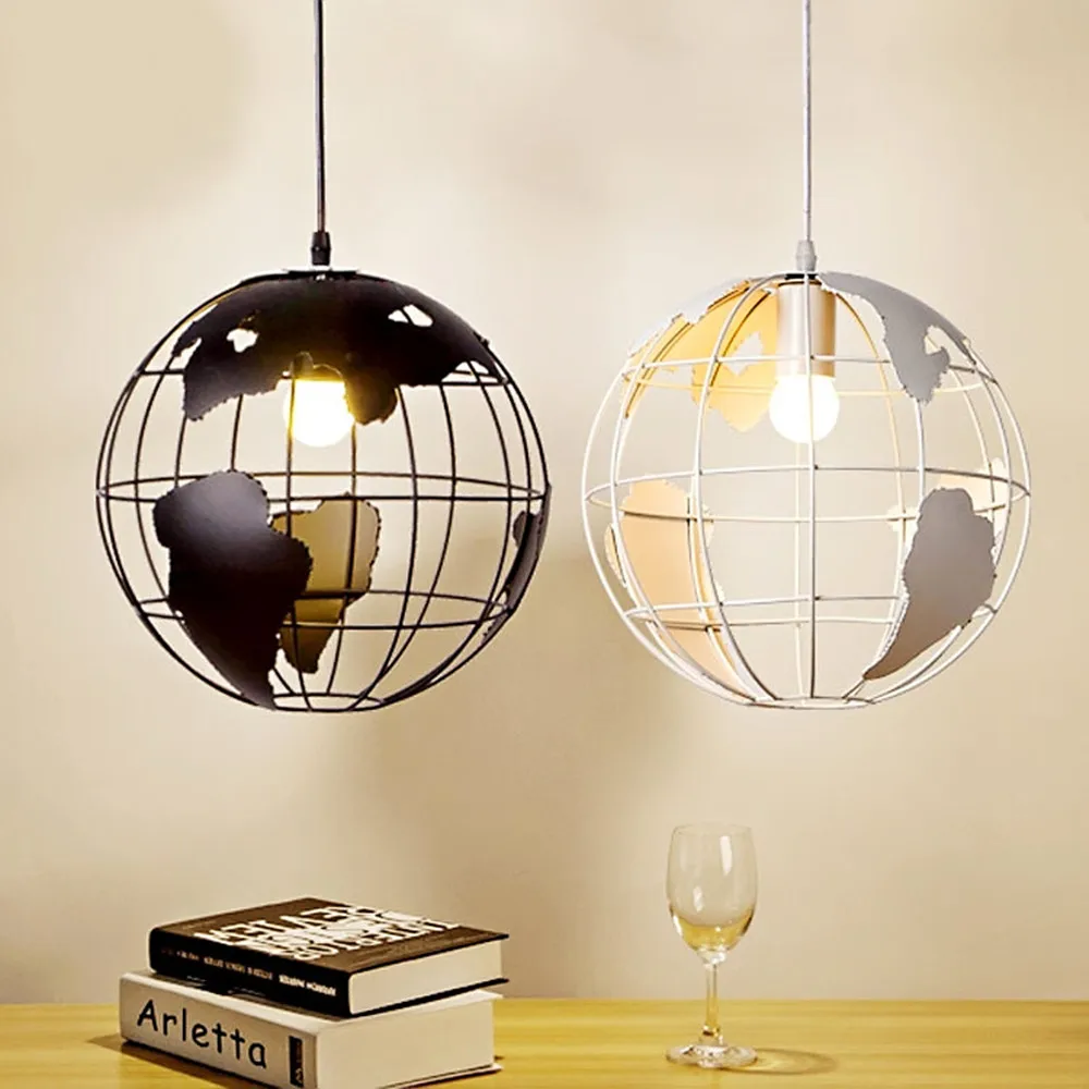 Us 24 73 38 Off Retro Indoor Lighting Vintage Pendant Lights Globe Iron Cage Lampshade Warehouse Style Light Fixture Scandinavian In Us 24 73 38 Off Retro Indoor Lighting Vintage Pendant Lights Globe Iron Cage Lampshade Warehouse Style Light Fixture Scandinavian In