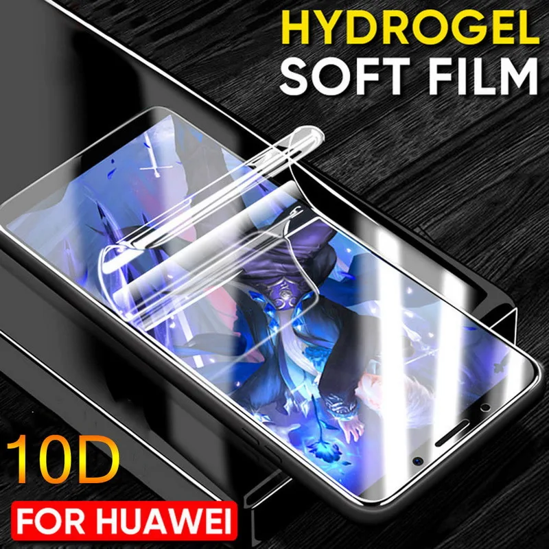 

10D Full Screen Protector For Huawei P20 Lite P30 Pro Nova 3i HD Clear Protection Soft Film For Huawei Mate 20 Lite Honor 20 Pro