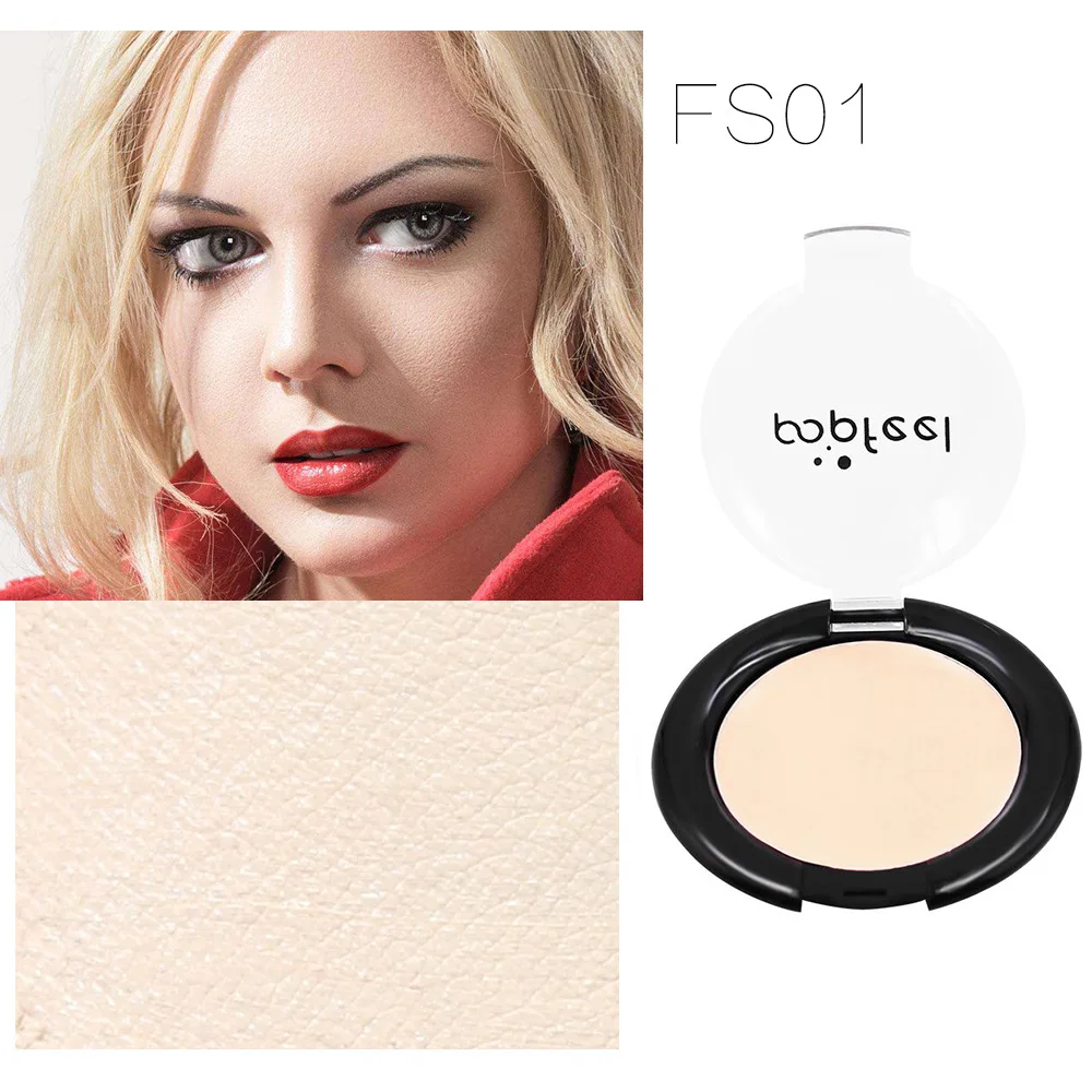 Popfeel бренд 4 цвета корректор для лица набор палитр профессиональный макияж бронзер хайлайтер пудра отделка для осветления лица