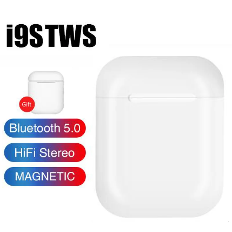 

Factory wholsale! I9 I9S TWS Wireless Earphone Portable Bluetooth Headset Invisible Earbud for all smart phone 5pcs/lot