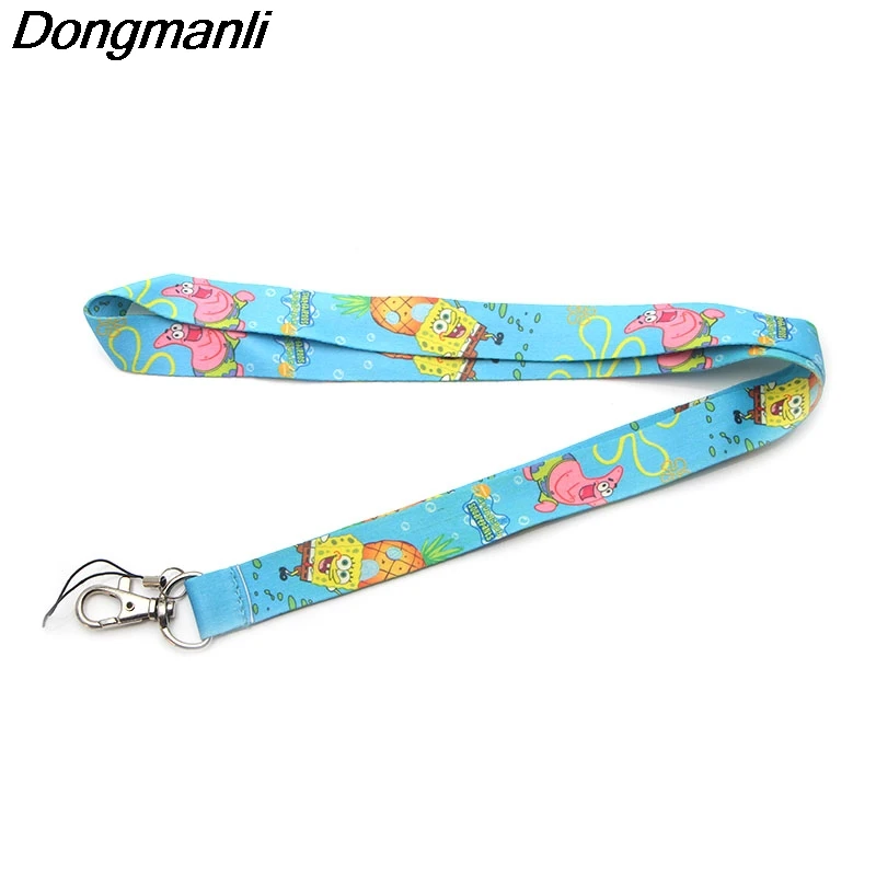 

P2837 Dongmanli Anime Lanyard Badge ID Lanyards/ Mobile Phone Rope/ Key Lanyard Neck Straps keychain for key