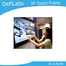 DefiLabs 65 дюймов ИК сенсорная панель-10 точек/быстрая, без пятна на светильник