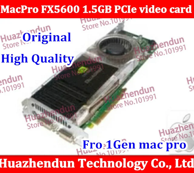 Original High Quality  Mac Pro  Quadro Mac FX5600 1.5GB PCIe Graphic video card 1st Gen 06/07 Support Da Vinci CUDA than 8800GT