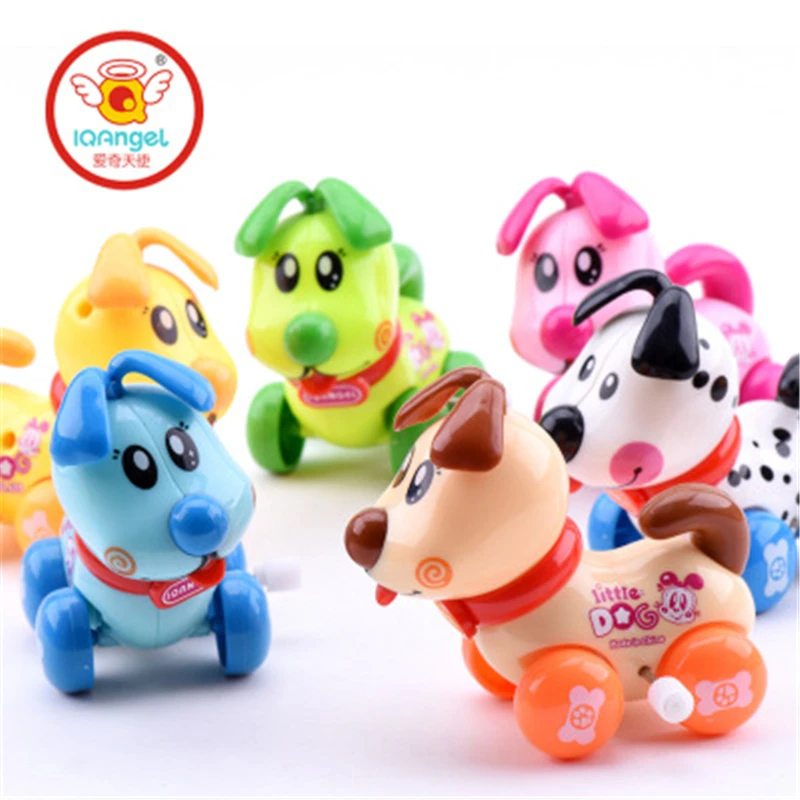 

wind up toy funny baby Zoo Baby Cartoon dog design Running Clockwork Spring Toy newborn baby clockwork toy developmental toy