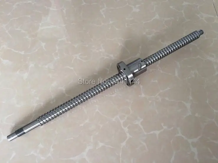 SFU2005 300mm 350mm 400mm 450mm 500mm 550mm 600mm 650mm ballscrew BK15/BF15 end machined CNC parts SFU2005 300mm 350mm 400mm 450mm 500mm 550mm 600mm 650mm ballscrew BK15/BF15 end machined CNC parts