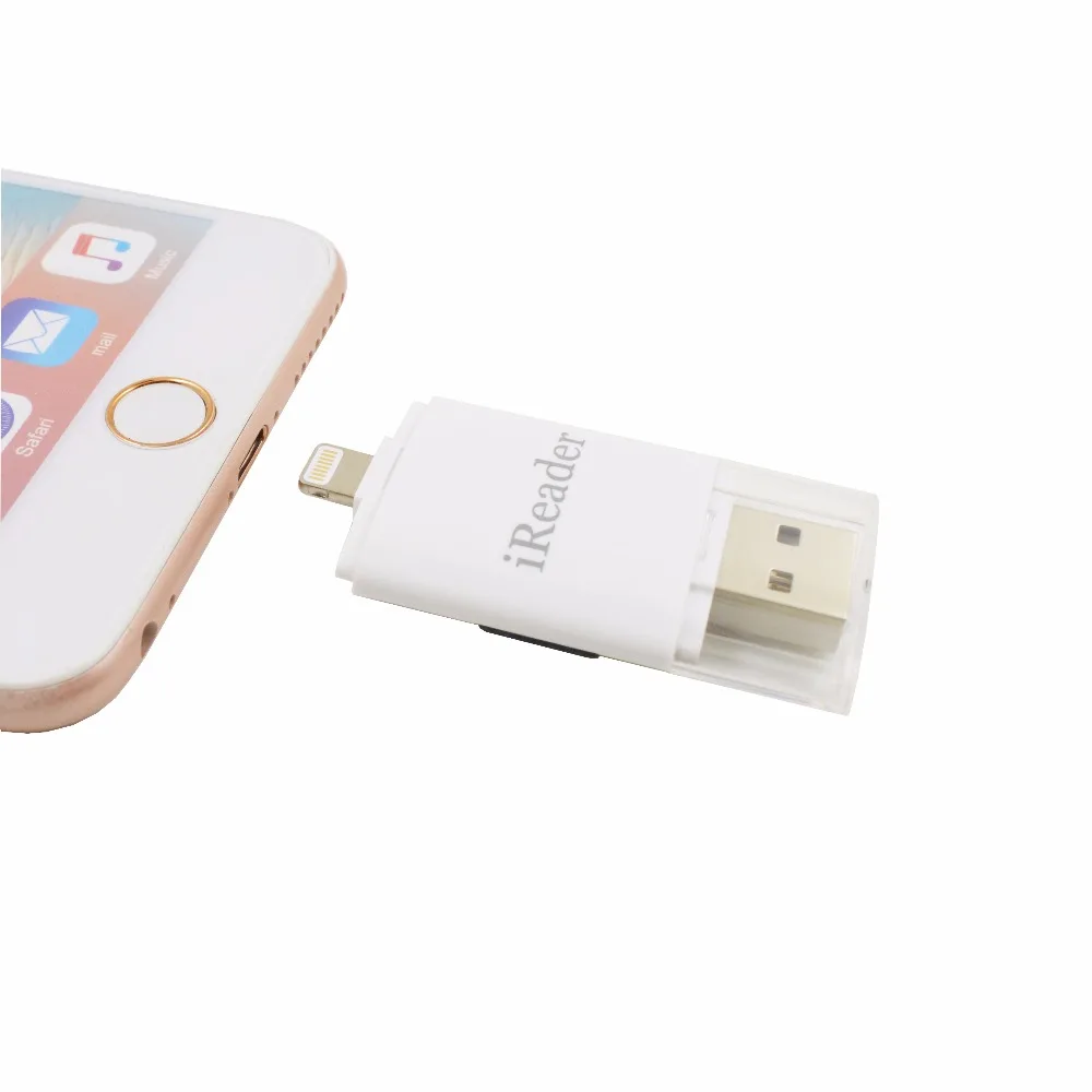 Super Fast! iFlash Reader USB Micro SD Card Reader Writer for iPhone 6s plus/6s/6 plus/6/5s/5c/s