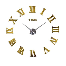 Mirror Stickers Home Decoration Wall Clock Big Digital New Watch Wall Clocks Horloge 3d Diy Acrylic Mirror Stickers Wall Clocks diy wall clock acrylic mirror stickers art home decoration