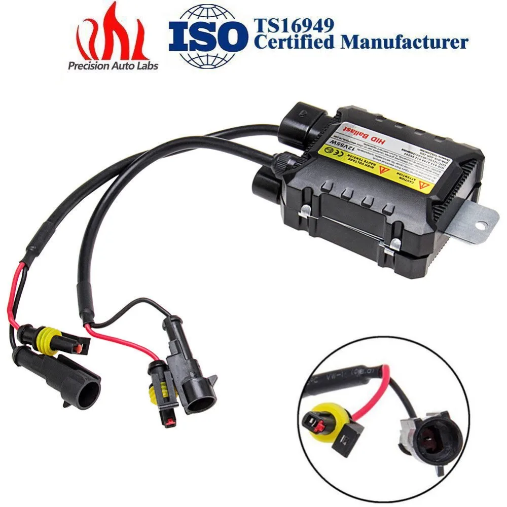 

2X Digital 55W Slim HID Ballast Xenon Light Conversion Kit Replacement Universal HID Slim Ballast Xenon Headlamp Kit #cjj