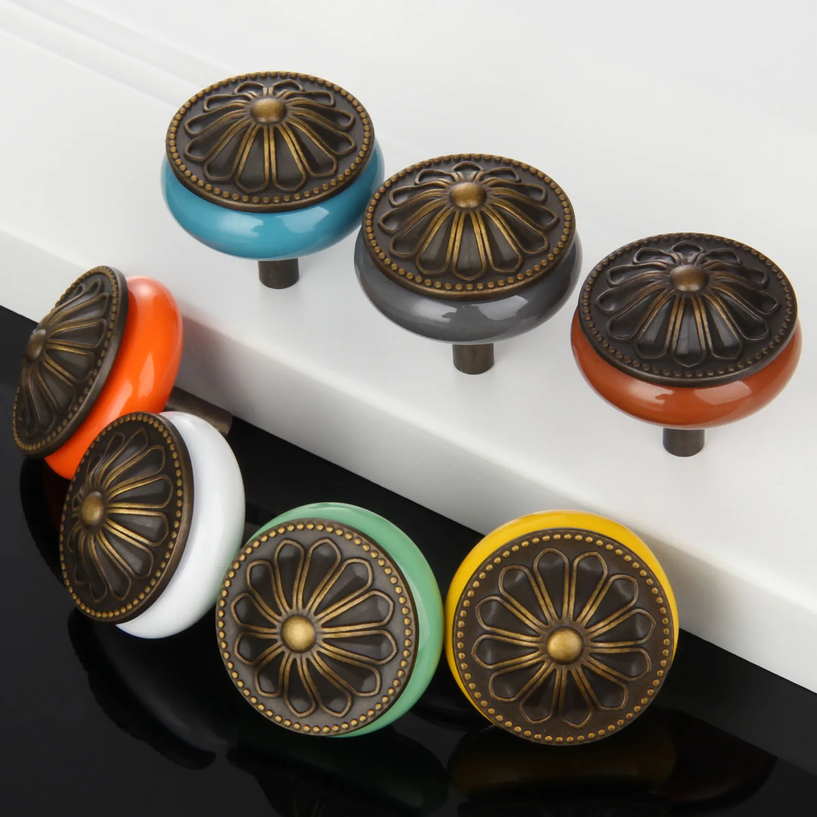 Online kopen wholesale keramische kast deurknoppen uit china ...