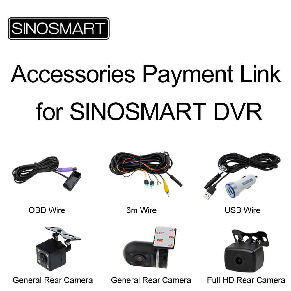 

Extra Payment Link for option of SINOSMART Wi-Fi DVR - NOT Single Selling!!