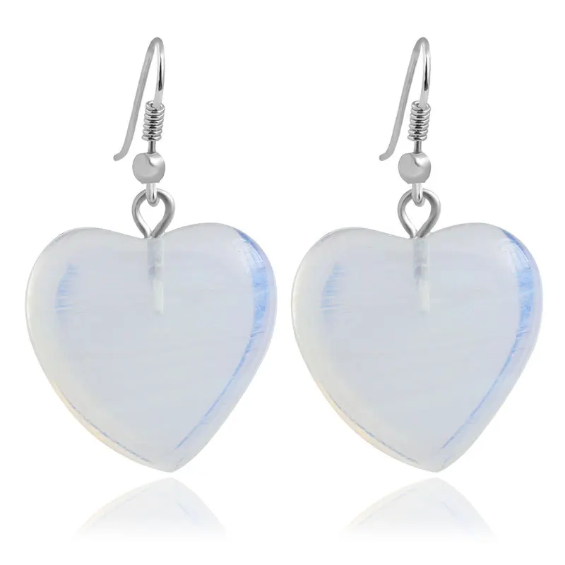 

Gift Earrings Classic Fashion Accessories Gradient Color Transparent Luxury Personality Heart Of The Peach Shining Exquisite