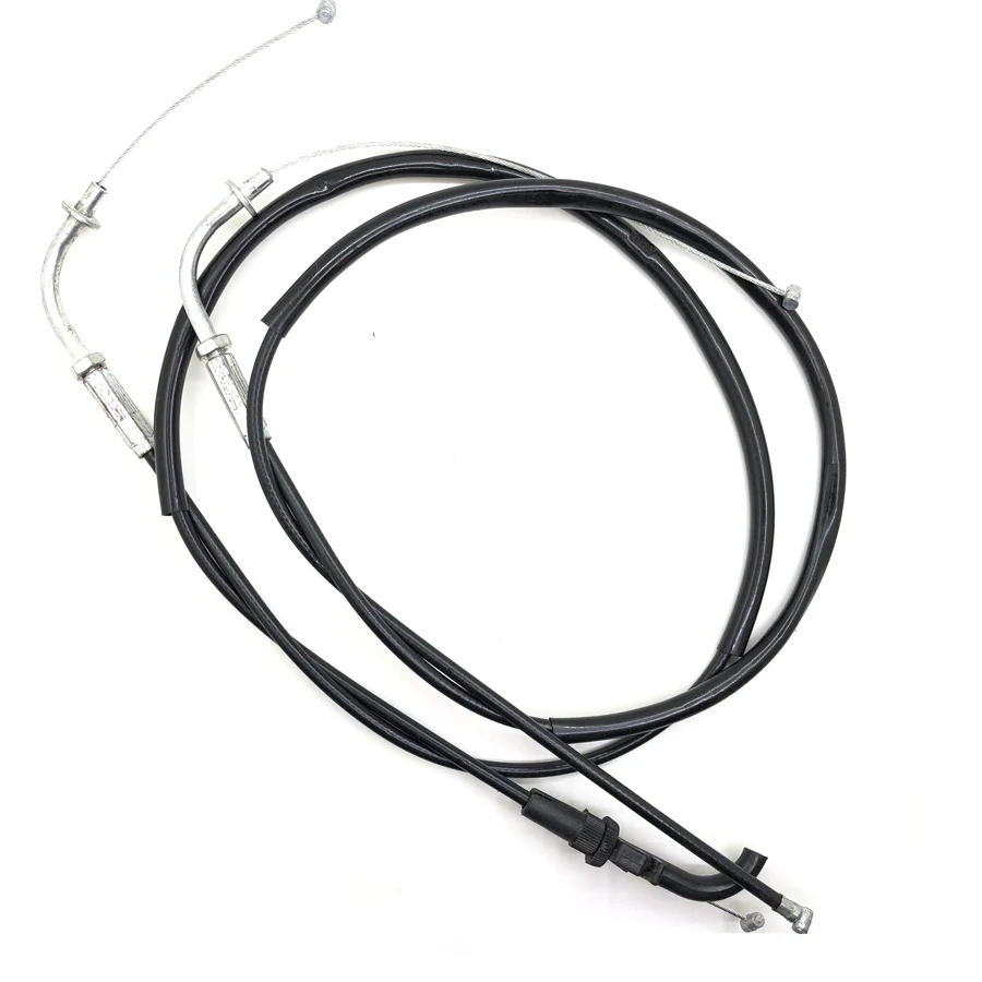 

2PCS Motorcycle Oil Throttle Cables Return Lines Motorbike Extraction Wires Brake Parts For Kawasaki ZZR250 ZZR400 ZZR600