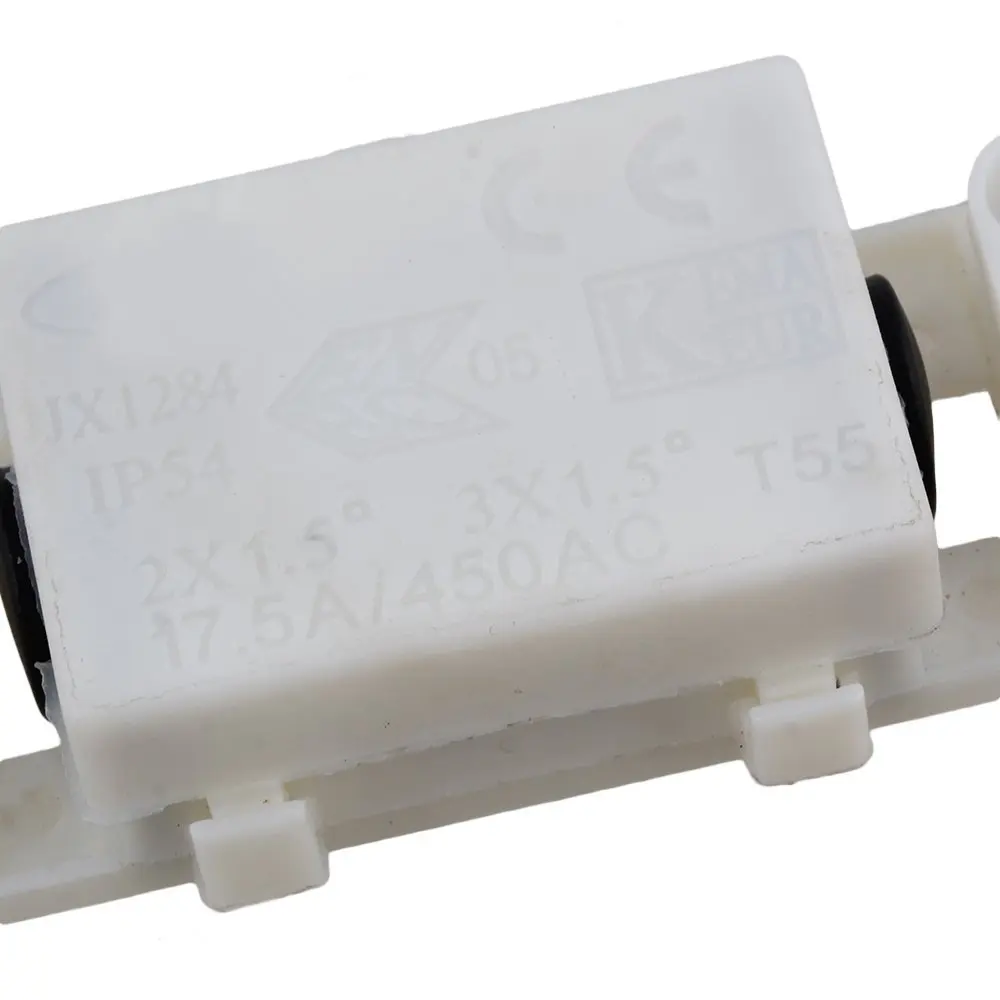 CE Certified White Plastic IP54 Waterproof Cable Wire Junction Box with T06-MM3S Terminal