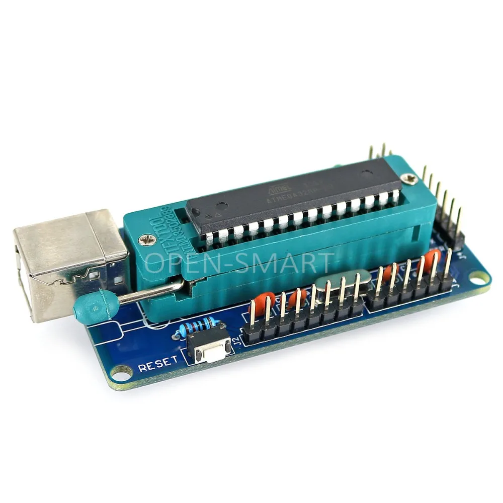 Development Board OPEN-SMART R3 DIY Module ATmega328P Programmer Development Board Built in Bootloader Compatible for Arduino
