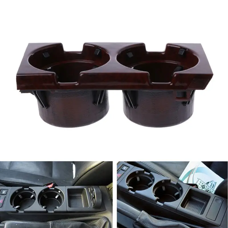 Front Center Console Drink Bottle Holder Cup Container For BMW E46
