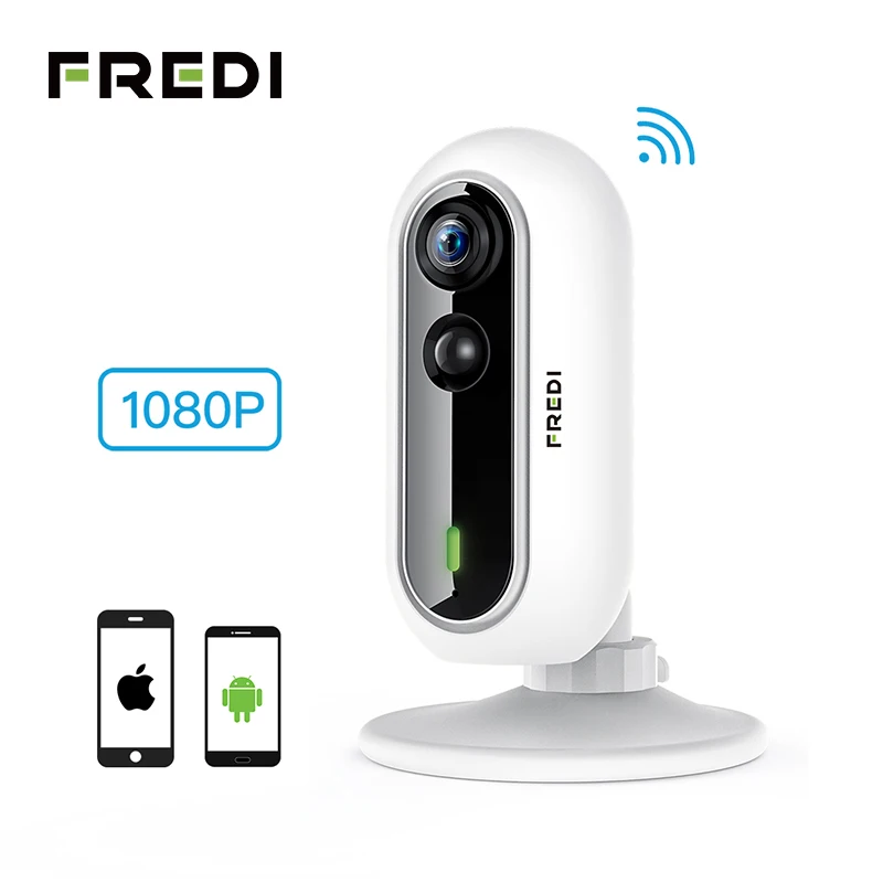 FREDI Mini 1080P HD IP камера WiFi для домашней безопасности беспроводная камера Детский Монитор инфракрасное ночное видение камера видеонаблюдения CCTV