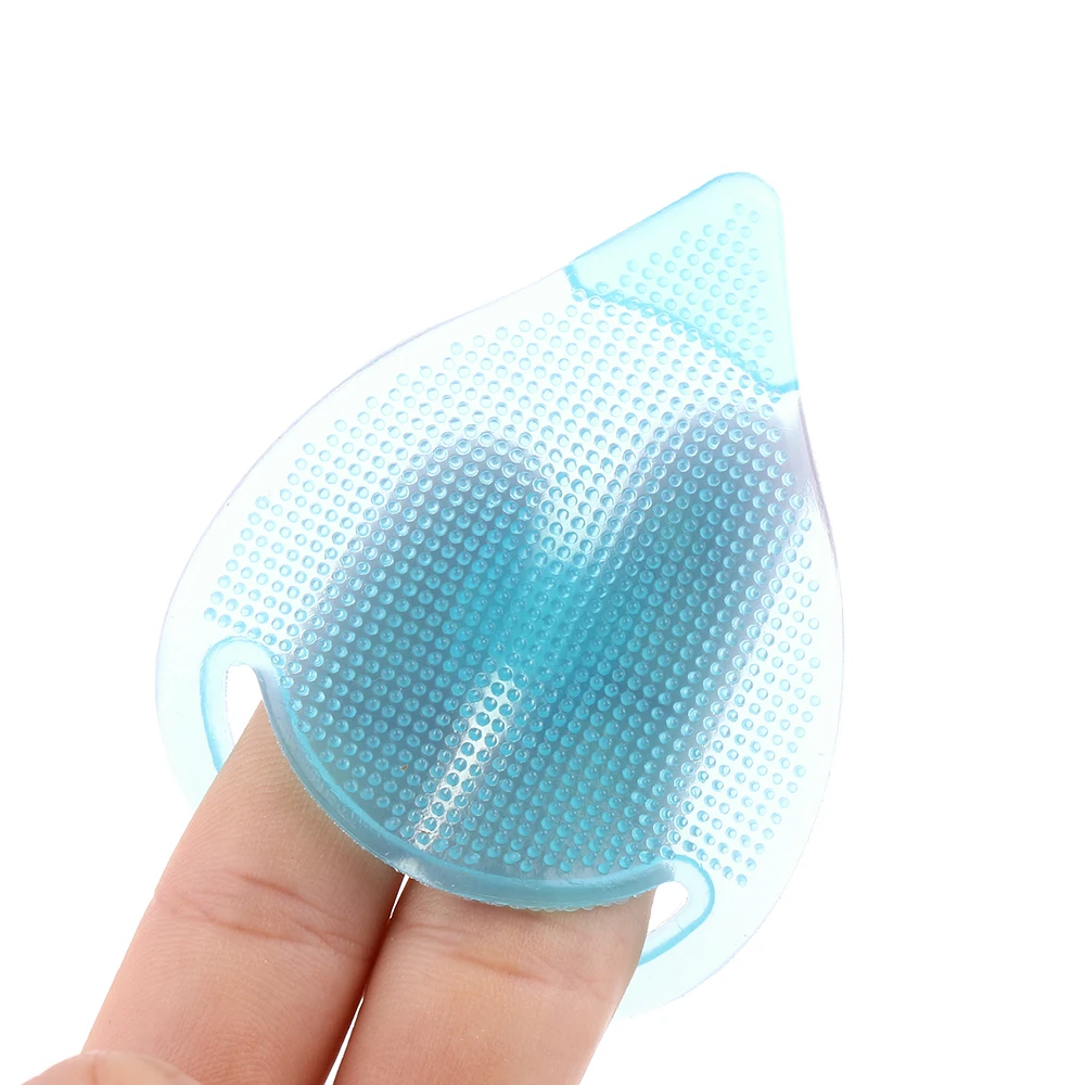 

1PC Cosmetic Pad Tool Blackhead Remover Beauty Facial Cleansing Cleanser Scrub Silicon Brush Makeup Tools