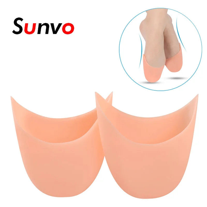 Силиконовые гелевые балетные подушечки Sunvo для педикюра танцевальные вставки