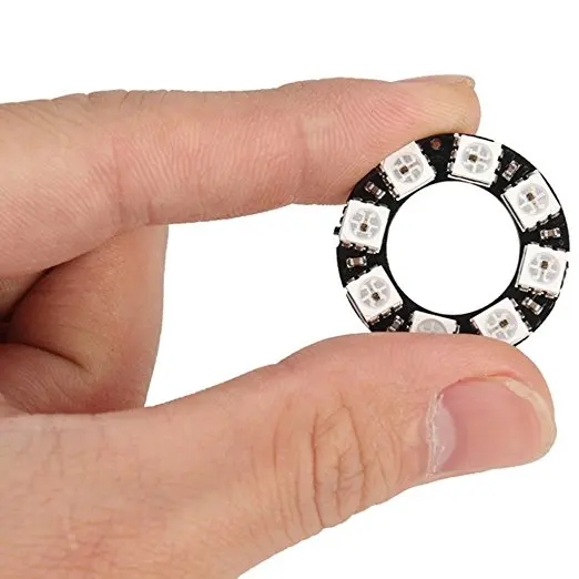 

CJMCU 8 Bit WS2812 5050 RGB LED Built-in Full-Color Driving Lights