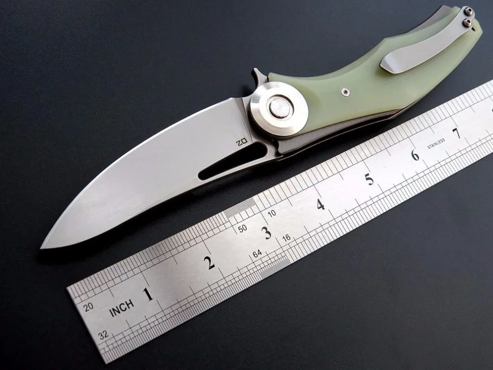 ZZSQ EDC инструменты кабан складные ножи D2 лезвие покрытие титановое Сталь ручка Флиппер Отдых на природе Открытый выживания тактический Ножи