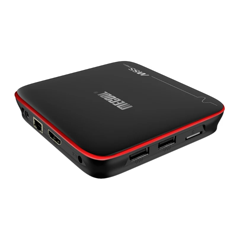 MECOOL M8S PRO W 2.4G Voice Control Set Top Box Amlogic S905W RAM 2G DDR3 ROM 16G 4K H.265 2.4G WiFi HD Movie HD media Player  