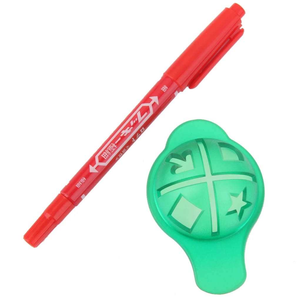 

Golf Ball Stencil Marker Pen Drawing Putting Line And Monogrammer Template Golf Accessories Practice Set
