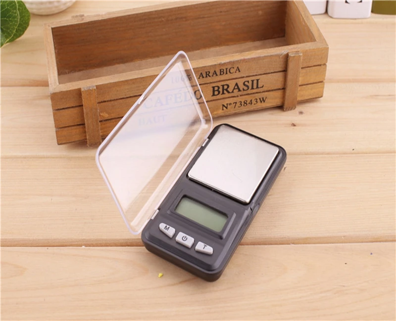 100 개/몫 200g * 0.01g 전자 LCD 디스플레이 규모 미니 포켓 디지털 규모 500x0.01g 무게 저울