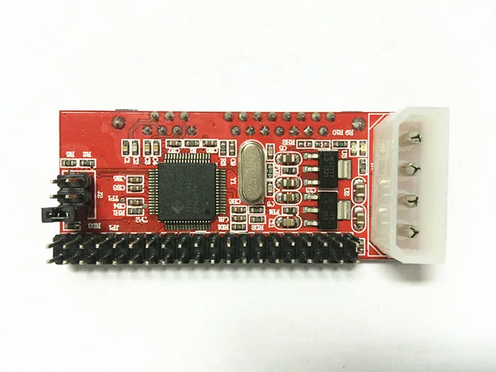 

3.5" 40Pin male IDE PATA to 7+15 22pin SATA female adapter JM20330 SATA-IDE card