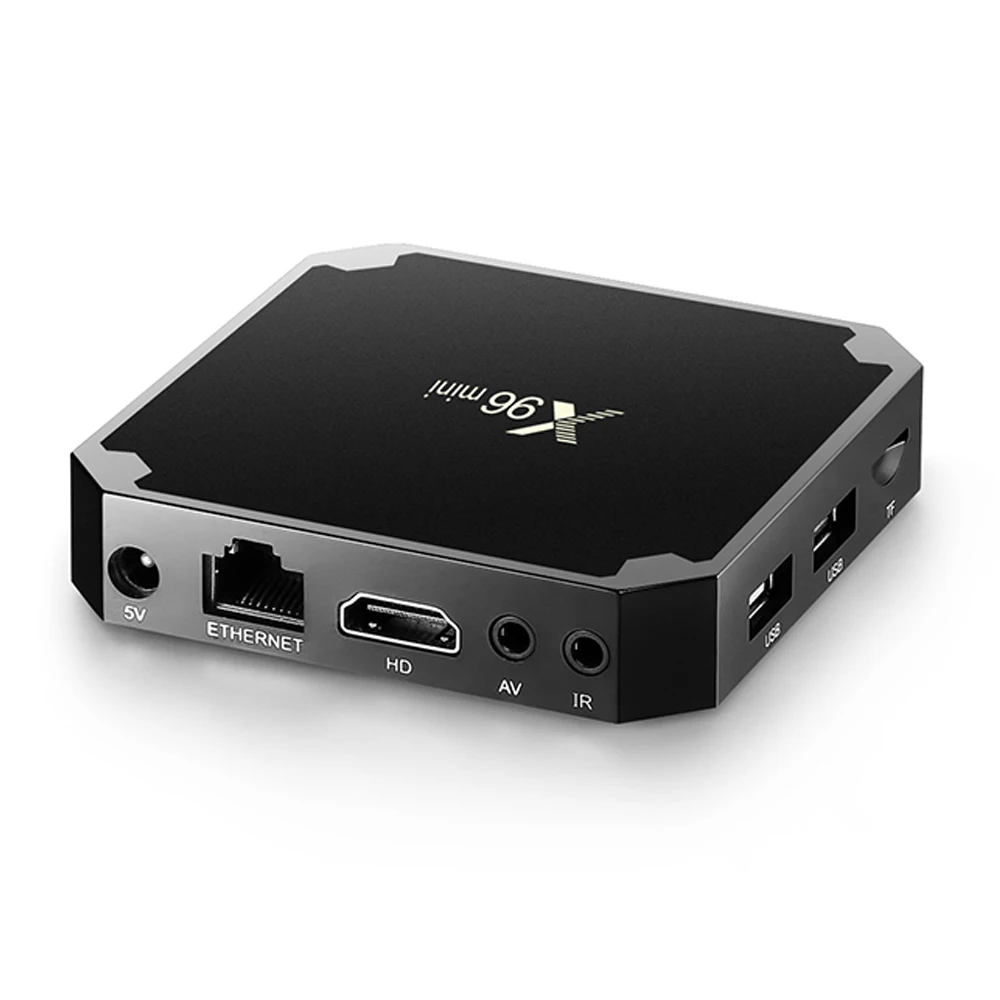 

Android 7.1 Smart TV Box Amlogic S905W 64Bits Quad-Core, 2GB+16GB, Built-in Wi-Fi, HDMI Output, USB*2, 4K UHD Web TV Box