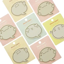 New Kawaii Totoro Planner Stickers Sticky Notes Cute Korean Stationery Office Supplies Scrapbooking Memo Pad Sticky Markers