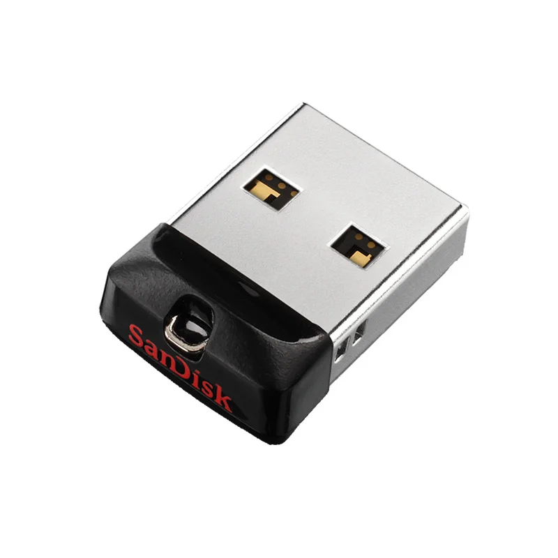 SanDisk USB флеш-накопитель Cruzer Fit флеш-накопитель 8 ГБ 16 ГБ 32 ГБ 64 Гб мини USB флешка USB 2,0 U диск для ноутбука Настольный автомобильный аудио