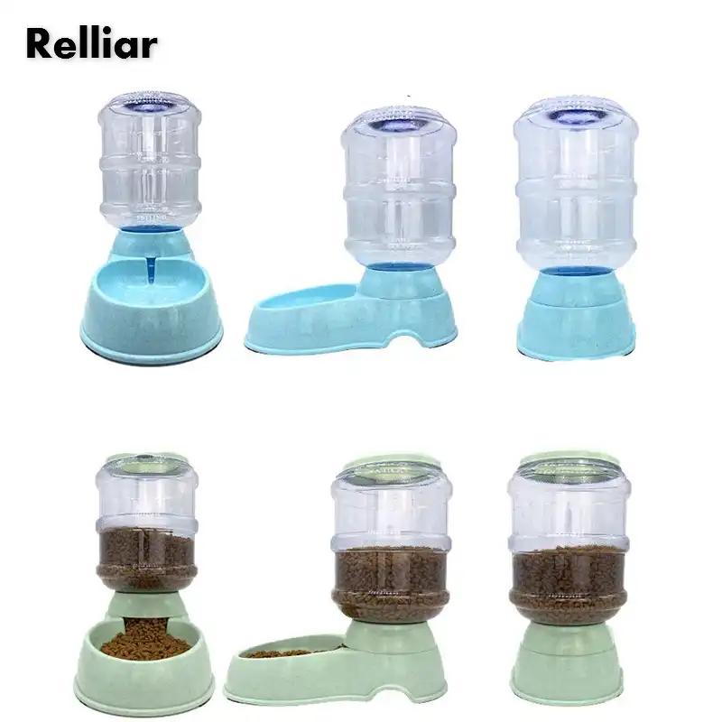 1pc Pet Automatic Drinkers Cat Dog Feeder 3 5l Feeder Drinking
