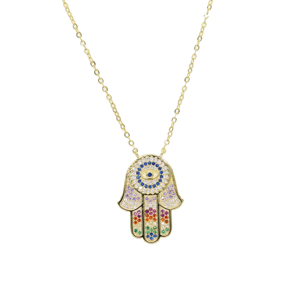 necklace Y brass 41+5cm (5)