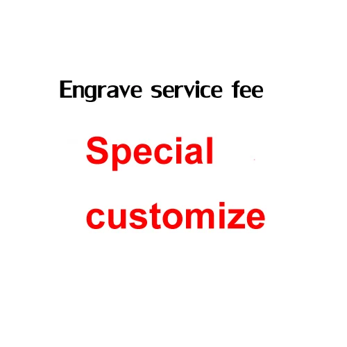 

CHIMDOU For Custom Name or Words, Laser Engrave Service Fee $0.5/pc for wholesale only