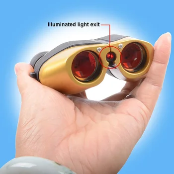 

Mini Binocular 80x120 Zoom Night Vision Telescope With Light Outdoor Hunting Travel Folding Telescope For Tourism Sporting