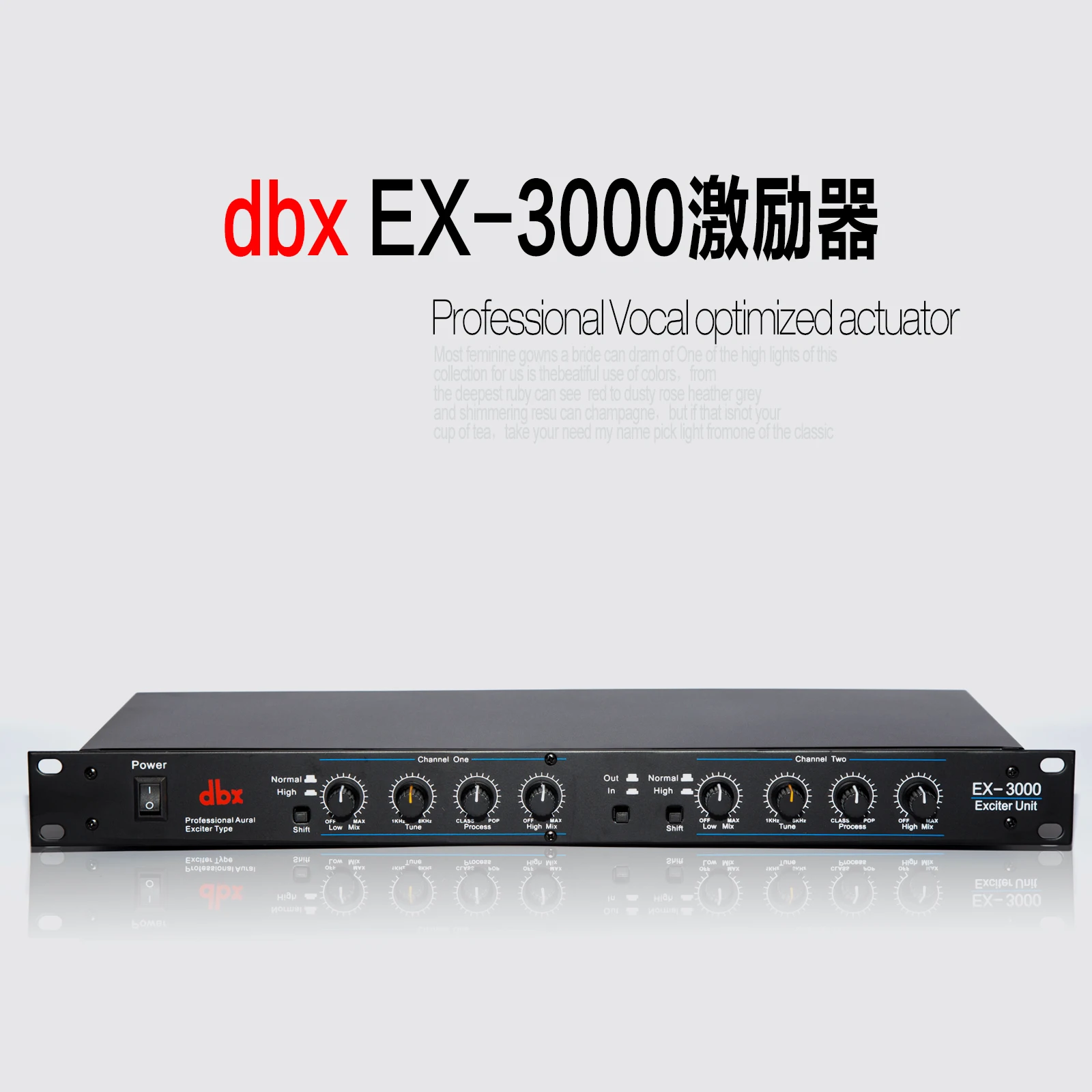 

MICW Professional db x EX-3000 Microphones Audio Driver Exciter Musical Instruments sound Vocal optimization