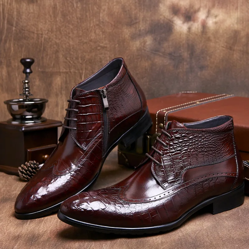 mens dress boots fashion black brown autumn oxfords mens ankle boots mens dress boots fashion black brown autumn oxfords mens ankle boots