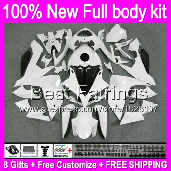 

Fairing Body For YAMAHA 07-08 YZF-R1 YZF1000 YZF R1 ALL White 07 08 12B49 YZF 1000 YZFR1 07 08 2007 2008 +decal Glossy white
