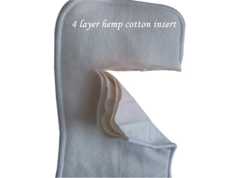 4 layer hemop cotton insert 
