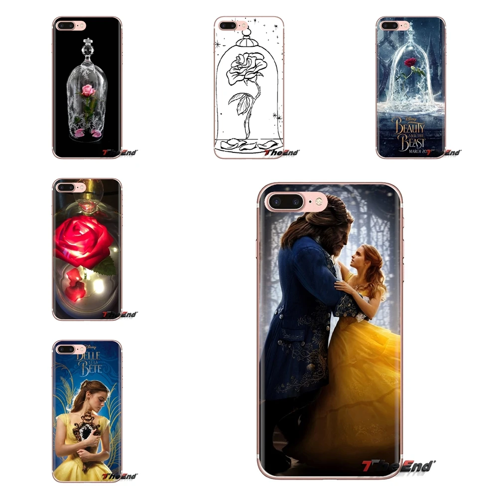 Прозрачные мягкие чехлы для Huawei Mate Honor 4C 5C 5X6X7 7A 7C 8 9 10 8C 8X20 Lite Pro Beauty And The Beast |