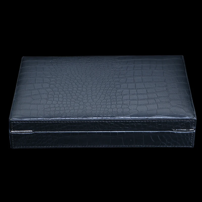 High Quality cigar box portable suit scissors lighter humidifier set Cigar Humidor Storage Box
