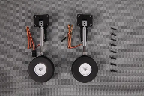 FMS 70mm Ducted Fan EDF Jet Avanti v2 Main Landing Gear System with 2 Retract FMSPX111 RC Airplane Model Plane Spare Part FMS 70mm Ducted Fan EDF Jet Avanti v2 Main Landing Gear System with 2 Retract FMSPX111 RC Airplane Model Plane Spare Part