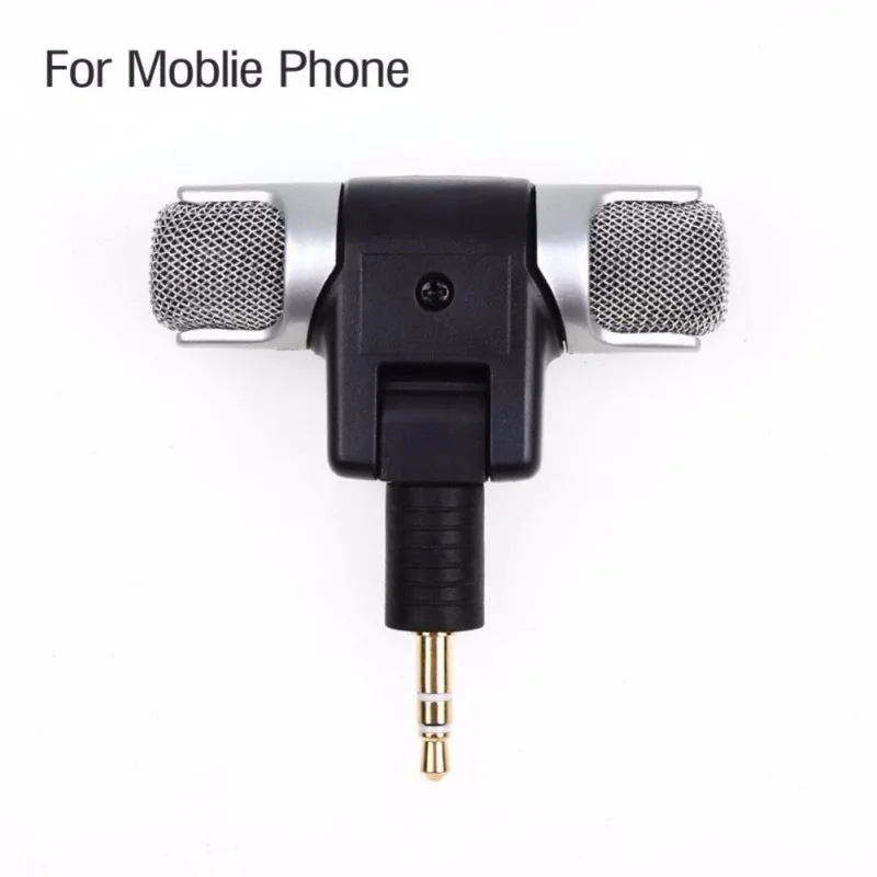 

New 1pc 3.5mm Mini Microphone Stereo Mic For Laptop Microphone