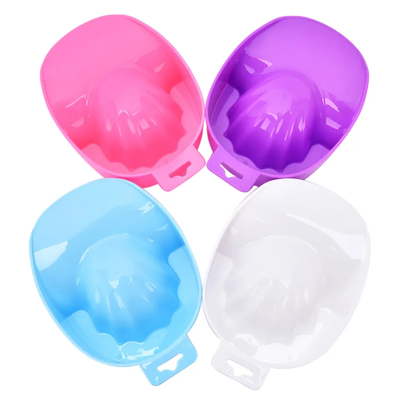 Best Price for  1PC Nail Art Remover Plastic Bowl Nail Spa Bath Clean Nail Art Hand Wash Remover Soak Bowl Treatmen